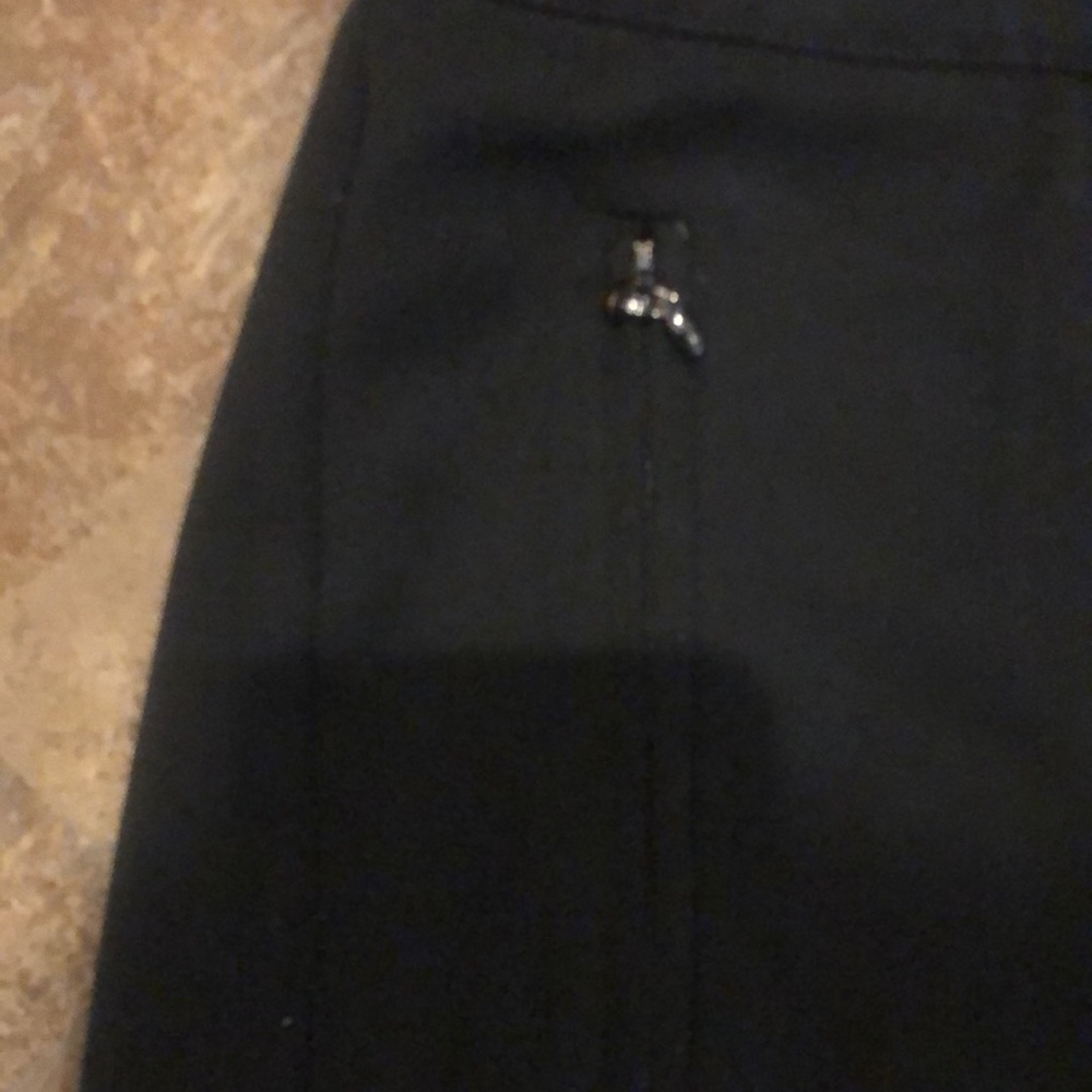 St. John Collection Basic Black Pants. Two Zipper… - image 4